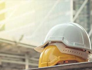 A construction worker's cap